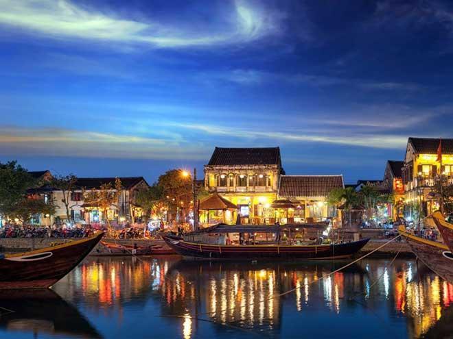 Golden Sunset Hotel Hoi An Bagian luar foto